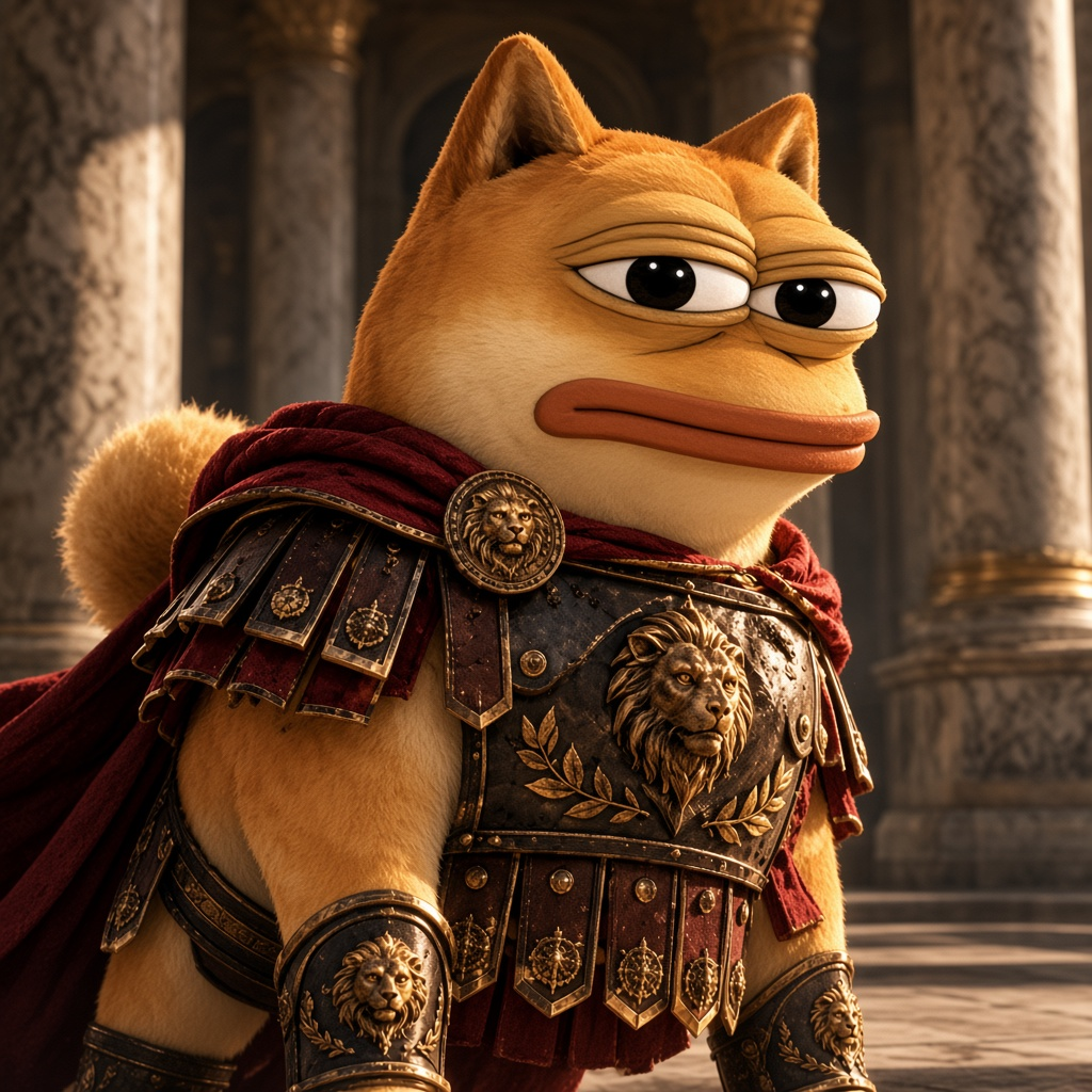 Dopeus Maximus giving a suspicious sideways glance